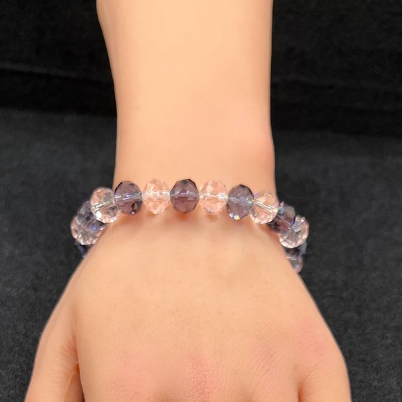 Stretch Elastic Chunky Beaded Bracelet Women - Picture 1 of 4